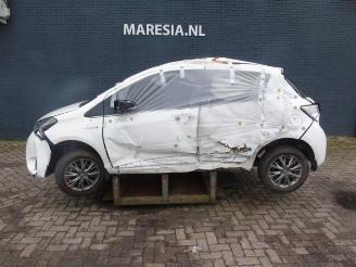 Voiture accidenté Toyota Yaris Yaris III (P13), Hatchback, 2010 / 2020 1.5 16V Hybrid 2018/5