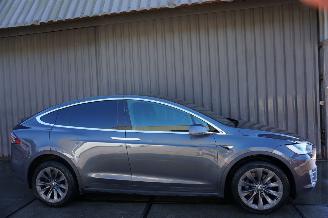Auto incidentate Tesla Model X 100D 100kWh 307kW 6p. Luchtvering 2018/2