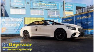 dañado vehículos comerciales Mercedes S-klasse S AMG (A217), Cabrio, 2015 5.5 S-63 AMG V8 32V Biturbo 4-Matic 2016/4