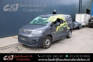 dañado vehículos comerciales Citroën Berlingo Berlingo, Van, 2018 1.6 BlueHDI 100 2019/5