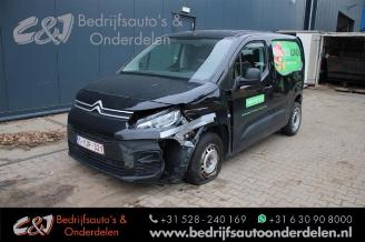 dañado vehículos comerciales Citroën Berlingo Berlingo, Van, 2018 1.5 BlueHDi 75 2020/9