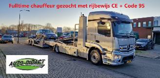 uszkodzony samochody osobowe Audi  Chauffeur CE + Code 95 gezocht (overnachten) 2023/1