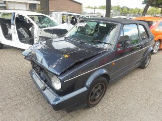 uszkodzony samochody osobowe Volkswagen Golf Golf I Cabrio (155) KARMANN 1988/1