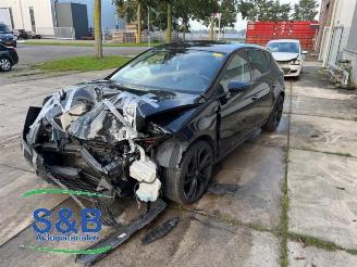 Voiture accidenté Seat Leon Leon (5FB), Hatchback 5-drs, 2012 2.0 TDI Ecomotive 16V 2013/2
